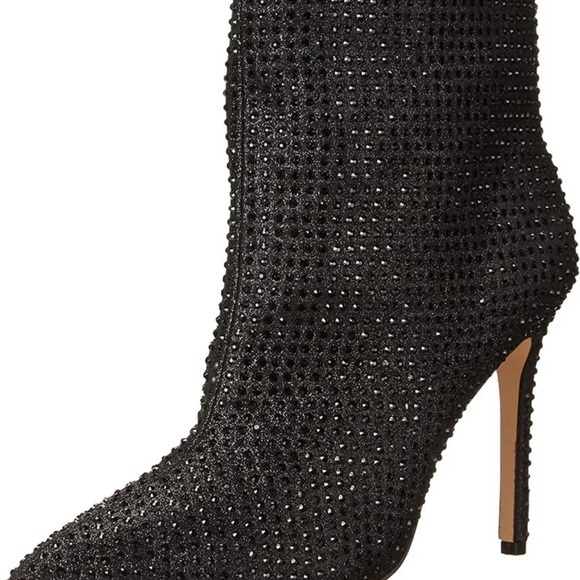 BADGLEY MISCHKA Jewel Embellished Ankle Booties - Picture 7 of 8